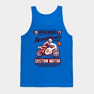 Two Wheels Forever Tank Top